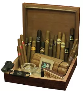 Zigarren Sortiment 18 Stück Corona, Robusto, optional mit Zubehör und Humidor - Bild 1 von 9