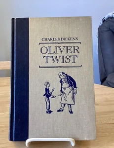 Oliver Twist by Charles Dickens, 1987 Reader's Digest Hardcover Book - Picture 1 of 16