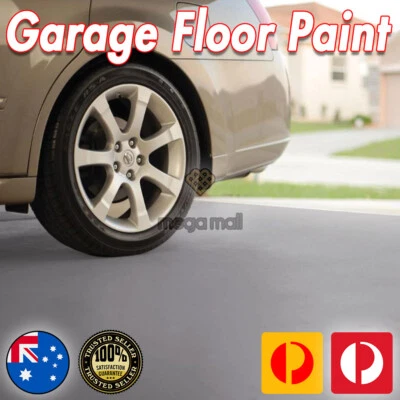 INDUSTRIAL GRADE EPOXY FLOOR COATING-Charcoal-Garage,Shop,Warehouse,Parking - Image 1 of 3