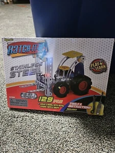 Truck Play N Learn 6+ Edelstahl Neu Versiegelt Ratch It Up Lift - Bild 1 von 1