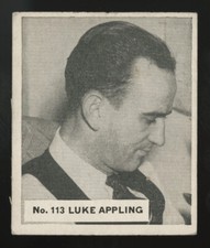 1936 V355 WORLD WIDE GUM CANADIAN GOUDEY #113 LUKE APPLING CHICAGO WHITE SOX HOF