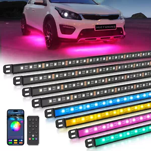 N8 RGBW Underglow Light Bars for SUV, App/Remote Control, Aluminum Housing Wat.. - Picture 1 of 9
