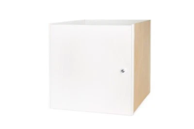 IKEA "KALLAX" Einsatz mit Tür, weiß, 33 x 33 cm - Bild 1 von 3