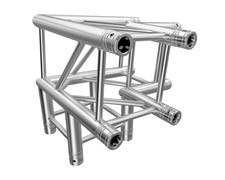 GLOBAL TRUSS F34 3-Wege Ecke LINKS C30 85° 4-P Traverse Clubs DJ Messebau Bühne