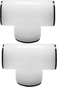 1,5 Zoll Pool Pumpe Schlauch T-Stück T-Gelenk Verbinder T Splitter INTEX COLEMAN 2er Pack - Bild 1 von 2