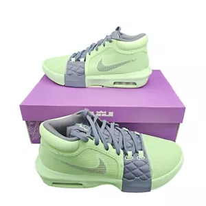 Hombres Talla 10 Nike LeBron Witness 8 Verde Vapor/Blanco/Carbono Ligero FB2239-300 - Imagen 1 de 7