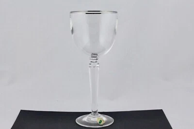 WATERFORD CRYSTAL METROPOLITAN PLATINUM WATER GOBLET - MINT - Image 1 of 4