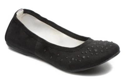 Bombas de ballet Primigi Angy negras Reino Unido 4 UE 37 JS48 62 Foto 1 de 4