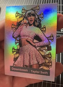 Taylor Swift Holographic Custom Refractor Card