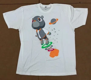 KANYE WEST AIR YEEZY 1 ZEN GREY WHITE TEE T SHIRT SZ 2XL (#38 - Picture 1 of 2