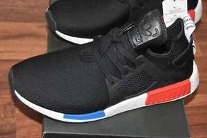 BRAND NEW NWB Adidas NMD_XR1 PK Primeknit OG 2017 Size 11 BY1909 Black Red Blue - Picture 1 of 23
