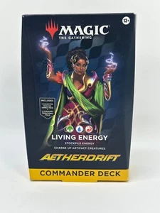 Magic The Gathering Aetherdrift Commander Deck - Living Energy - Sealed - Picture 1 of 3