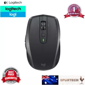 Logitech MX Anywhere 2S Wireless Mouse Unifying + Bluetooth Graphite - Picture 1 of 1