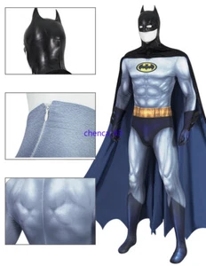Para hombre Batman La Serie Animada Disfraz Cosplay Hombres Halloween Body Mono - Imagen 1 de 25