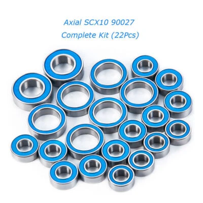 22pc Ball Bearings Rubber Sealed Bearing for 1/10 AXIAL SCX10 RC Car Truck ABEC3 - Image 1 of 4