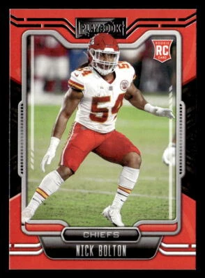 2021 Panini Playbook #165 Nick Bolton - Image 1 of 2