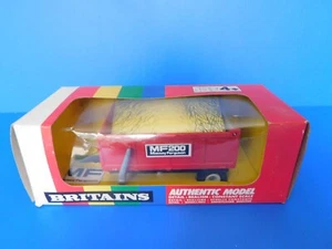 BRITAINS : LE MONDE DE LA FERME / BELLE REMORQUE MASSER FERGUSON - Bild 1 von 6