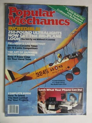 January 1984 Popular Mechanics New C4 Corvette Top 10 Best Sports Car Comparison - Image 1 of 4