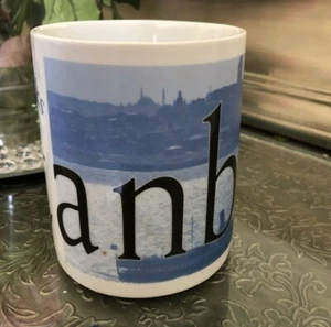 Istanbul 2002 Starbucks Coffee City Mug Collector Series 16 Oz - Picture 1 of 6