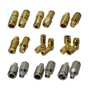 Conector SMA macho y hembra abrazadera RG316 RG174 / RG58 / RG8X / LMR400 RF coaxial - Imagen 1 de 11