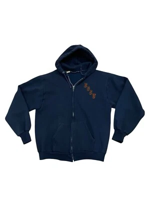 Sudadera con Capucha de Colección Años 70 BGSU Bowling Verde Universidad Estatal Mediana Cremallera EMAR Foto 1 de 4