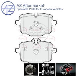 Fits BMW 5 Series 2010- 6 Series 2010-2020 7 Series 2015- AZ Rear Brake Pads Set - Picture 1 of 2