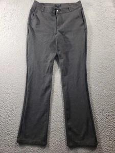 NYDJ Sculpt-Her Pants Women's 8 Gray Mid Rise Lift Tuck Straight Stretch 30x32 - Picture 1 of 16