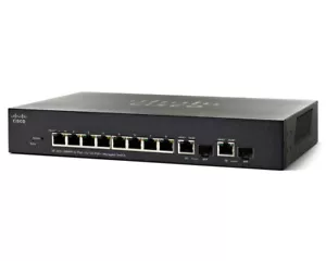 NEW Cisco SF302-08MPP 10/100 8 Port Max Power PoE+ Layer 3 - Managed Switch - Picture 1 of 1