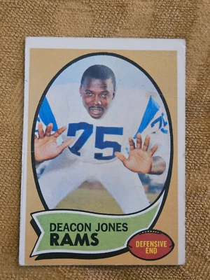 DEACON JONES 1970 TOPPS FOOTBALL #125 - Image 1 of 4