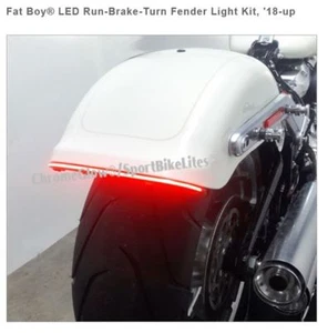 LED RUN BRAKE TURN FENDER LIGHT KIT FITS HARLEY DAVIDSON FAT BOY 2018- - Bild 1 von 6