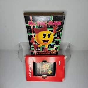 Ms. Pac-Man Sega Genesis w/ Box - Picture 1 of 8