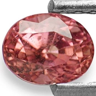 Zafiro Padparadscha SRI LANKA 0,78 quilates natural sin tratar ovalado certificado IGI Foto 1 de 3