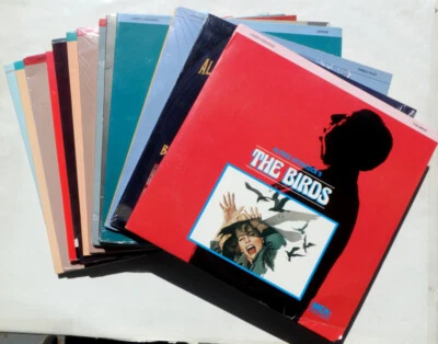ALFRED HITCHCOCK "Birds Marnie Psycho Vertigo" [15] Laserdisc Movie Collection Foto 1 de 4