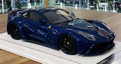 1:18 DAVIS & GIOVANNI NOVITEC Ferrari F12 N LARGO S - D&G FULL CARBON BLUE #01 - Immagine 1 di 4