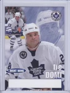 Tie Domi 2002 Maple Leafs Platinum Collection Hockey Card 5 Grade NMMT - Picture 1 of 2