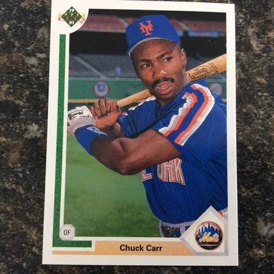 1991 Upper Deck - Chuck Carr #514 (RC) - Image 1 of 2