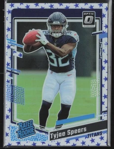 2023 Donruss Optic #297 Tyjae Spears Stars - Picture 1 of 2