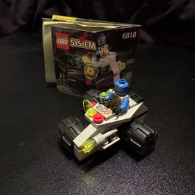 Lego Space 6818 : Cyborg Scout : Pieces 100% Complete w/ Manual