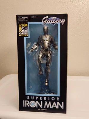 SDCC Comic Con 2017 Exclusiva Marvel Superior Iron Man #2100 Estatua Limitada Foto 1 de 4