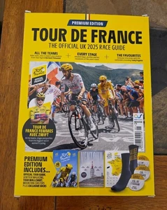 The Official UK 2025 Tour de France Race Guide, Boxed, *Map Not Included In Set* - Picture 1 of 10