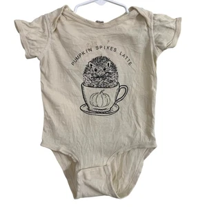 Body Itty Bitty Bean Co zucca punte latte riccio 12 mesi - Foto 1 di 4