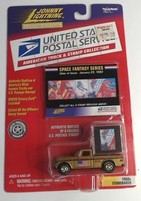 1999 Johnny Lightning BROWN 1960s STUDEBAKER United State Postal Service USPS - Image 1 of 2