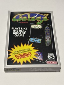 Colecovision Galaga Mint In Box with Manual CIB Rare Retro