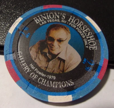 BINION'S HORSESHOE HOTEL CASINO 1994 $2.50 gaming poker chip - Las Vegas, NV - Image 1 of 3