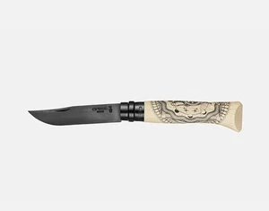 Opinel Limited Cosmos Edition No 08 Benjamin Jeanjean 12C27 Stahl Buchenholz  - Bild 1 von 4