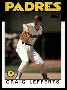 1986 Topps #244 Craig Lefferts - Picture 1 of 2