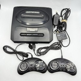 Vintage Original SEGA Genesis Console MK-1631 W/Controllers Cords Tested