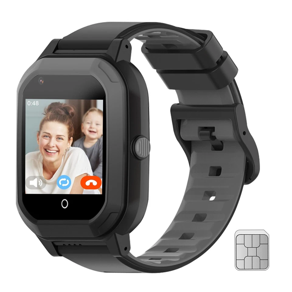 Wonlex GPS Smart Watch for Kids, 4G Smartwatch with SIM Card, 1.4" Phone Watc... - Image 1 of 4