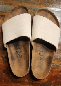Birkenstocks Damen Birkis Oahu Gr. 40 L9 M7 Ivory Sandalen Pantoletten Schuhe - Bild 1 von 11