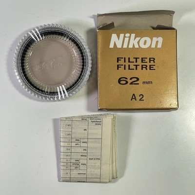 Nikon 62mm A2 Warming Filter in Box - Photo Photography Accessory - Image 1 of 4